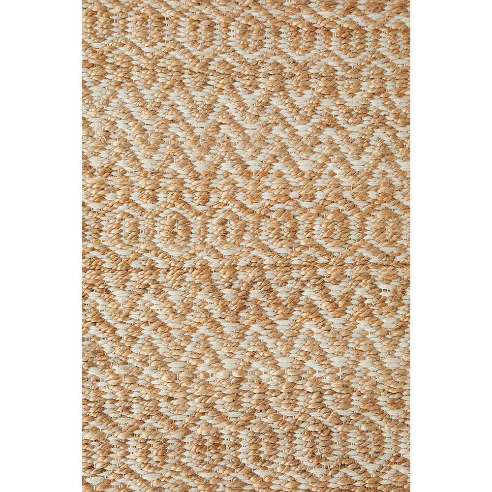 Bodhos 275 Jute PET Cotton Natural Rug - Rugs Of Beauty - 6