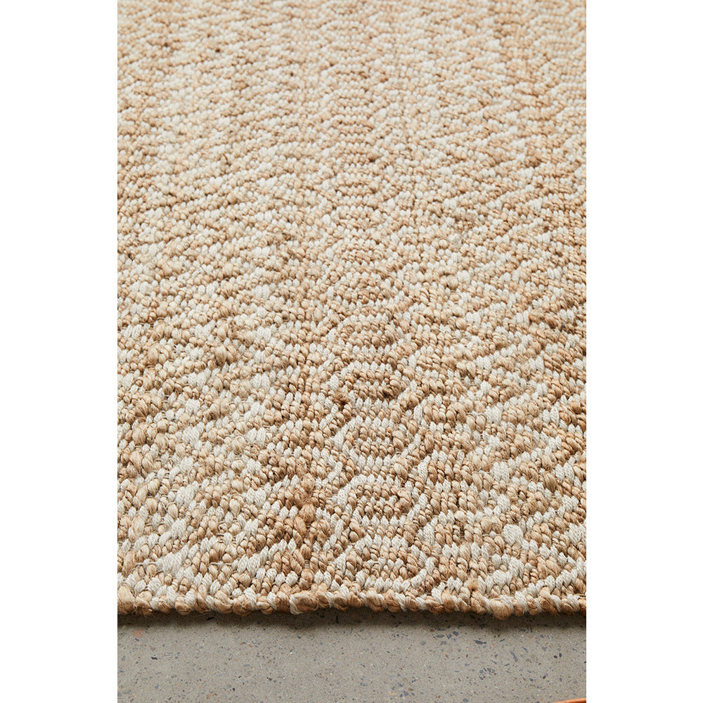 Bodhos 275 Jute PET Cotton Natural Rug - Rugs Of Beauty - 8