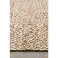 Bodhos 275 Jute PET Cotton Natural Rug - Rugs Of Beauty - 8