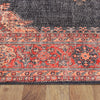 Winchester 477 Red Navy Patterned Transitional Rug - Rugs Of Beauty - 6