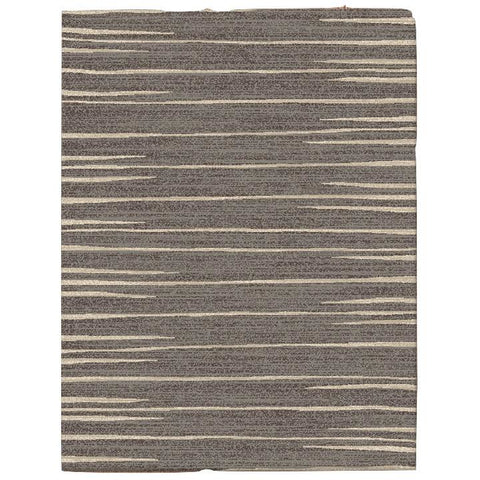 Dover Grey Beige Abstract Lines Modern Rug - 1