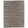 Dover Grey Beige Abstract Lines Modern Rug - 1