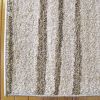 Dover Beige Taupe Abstract Lines Modern Rug - 2