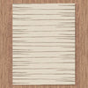 Dover Beige Taupe Abstract Lines Modern Rug - 4