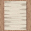 Dover Beige Taupe Abstract Lines Modern Rug - 4