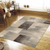 Dover Gold Grey Beige Abstract Patchwork Modern Rug - 5