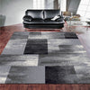 Dover Grey Beige Abstract Patchwork Modern Rug - 5
