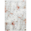 Tomsk 1201 Grey Blush Terracotta Modern Patterned Rug - Rugs Of Beauty - 1