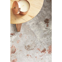 Tomsk 1201 Grey Blush Terracotta Modern Patterned Rug - Rugs Of Beauty - 5