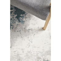 Tomsk 1201 Grey Gold Teal Modern Patterned Rug - Rugs Of Beauty - 4