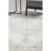 Tomsk 1202 White Grey Yellow Teal Transitional Patterned Rug - Rugs Of Beauty - 7