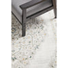 Tomsk 1202 White Grey Yellow Teal Transitional Patterned Rug - Rugs Of Beauty - 8