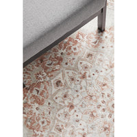 Tomsk 1202 Peach Ivory Transitional Patterned Rug - Rugs Of Beauty - 4
