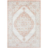 Tomsk 1202 Peach Ivory Transitional Patterned Rug - Rugs Of Beauty - 1