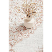 Tomsk 1202 Peach Ivory Transitional Patterned Rug - Rugs Of Beauty - 7