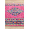 Menhit Pink Transitional Patterned Runner Rug - Rugs Of Beauty - 3