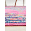 Menhit Pink Transitional Patterned Rug - Rugs Of Beauty - 5