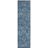 Menhit Blue Transitional Patterned Rug - Rugs Of Beauty - 10