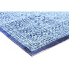 Menhit Blue Transitional Patterned Runner Rug - Rugs Of Beauty - 3