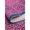 Menhit Magenta Navy Blue Transitional Patterned Rug - Rugs Of Beauty - 9