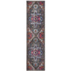 Menhit Grey Multi Coloured Transitional Patterned Rug - Rugs Of Beauty - 10