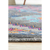 Menhit Grey Multi Coloured Transitional Patterned Rug - Rugs Of Beauty - 6