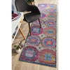 Menhit Multi Coloured Transitional Patterned Runner Rug - Rugs Of Beauty - 2