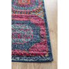 Menhit Multi Coloured Transitional Patterned Runner Rug - Rugs Of Beauty - 4