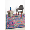 Menhit Multi Coloured Transitional Patterned Rug - Rugs Of Beauty - 4