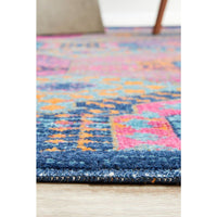 Menhit Multi Coloured Transitional Patterned Rug - Rugs Of Beauty - 6