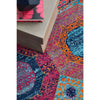 Menhit Multi Coloured Transitional Patterned Rug - Rugs Of Beauty - 5