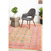 Menhit Rust Multi Coloured Transitional Patterned Rug - Rugs Of Beauty - 2