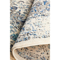 Lille Beige Blue Grey Transitional Round Designer Rug - Rugs Of Beauty - 12