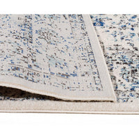 Lille Beige Blue Grey Transitional Designer Rug - Rugs Of Beauty - 12