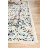 Lille Beige Blue Grey Transitional Designer Rug - Rugs Of Beauty - 7