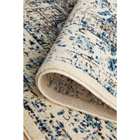Lille Beige Blue Grey Transitional Designer Rug - Rugs Of Beauty - 14