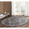 Lisbon Transitional Charcoal Round Designer Rug - Rugs Of Beauty - 8