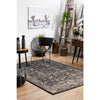 Lisbon Transitional Charcoal Designer Rug - Rugs Of Beauty - 2