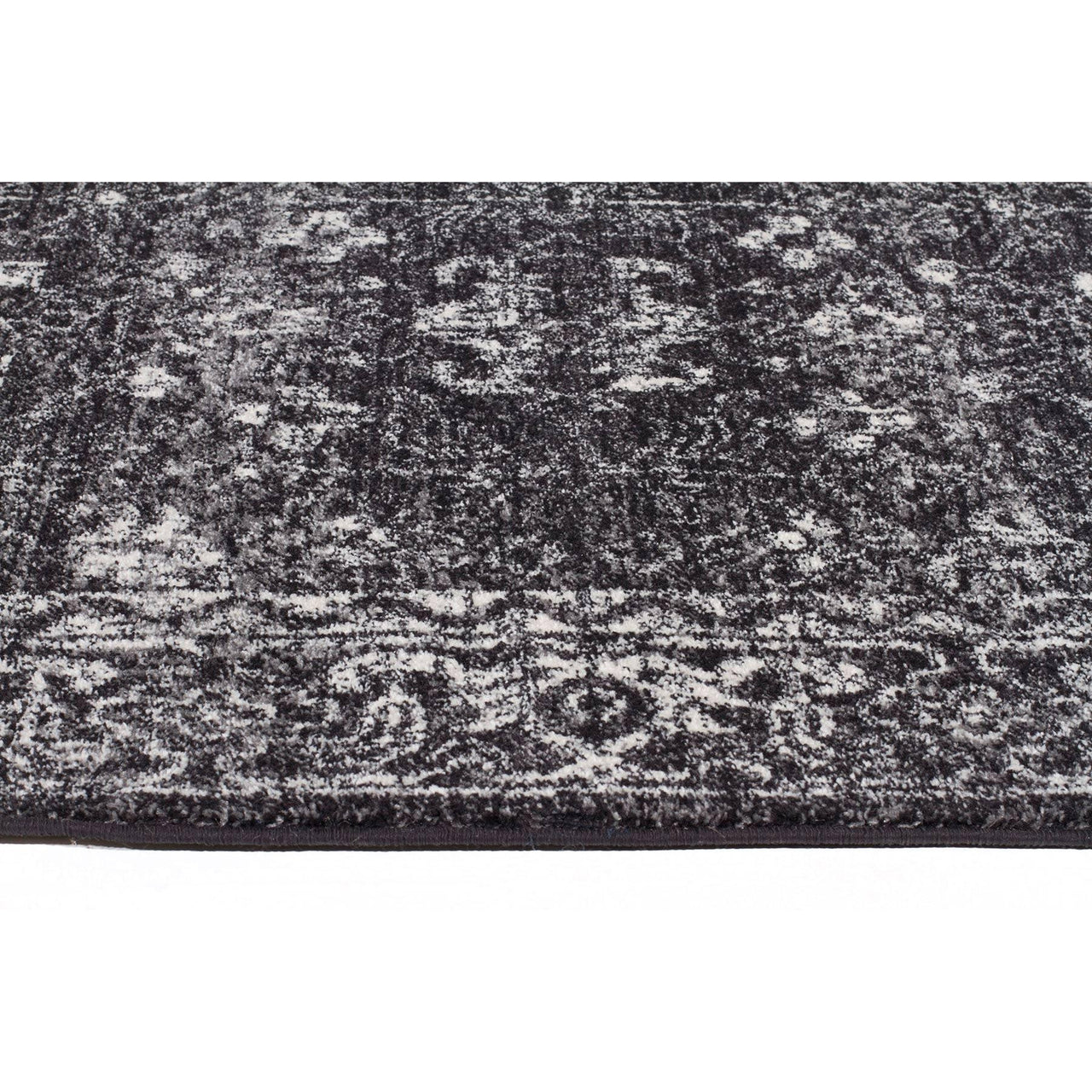 Lisbon Transitional Charcoal Designer Rug - Rugs Of Beauty - 10