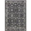 Lisbon Transitional Charcoal Designer Rug - Rugs Of Beauty - 1