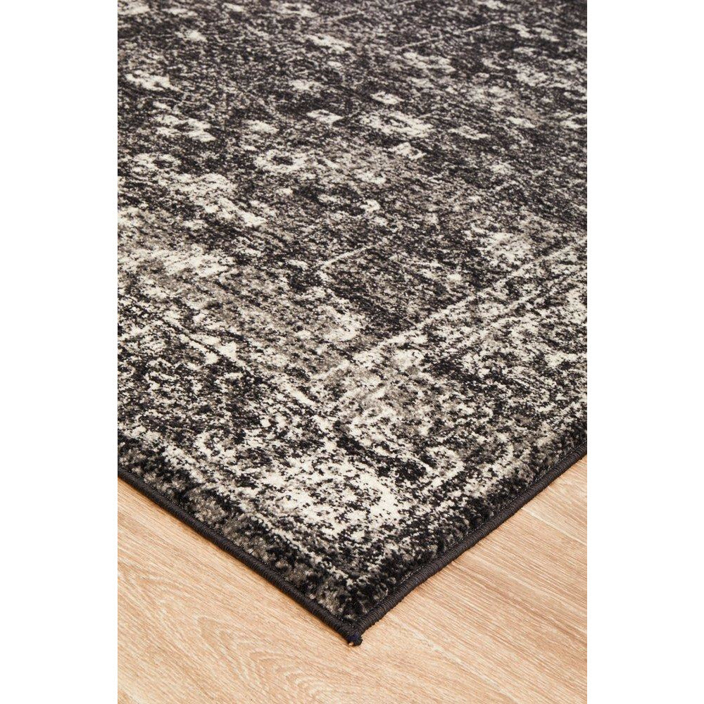 Lisbon Transitional Charcoal Designer Rug - Rugs Of Beauty - 9