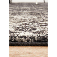 Lisbon Transitional Charcoal Designer Rug - Rugs Of Beauty - 11