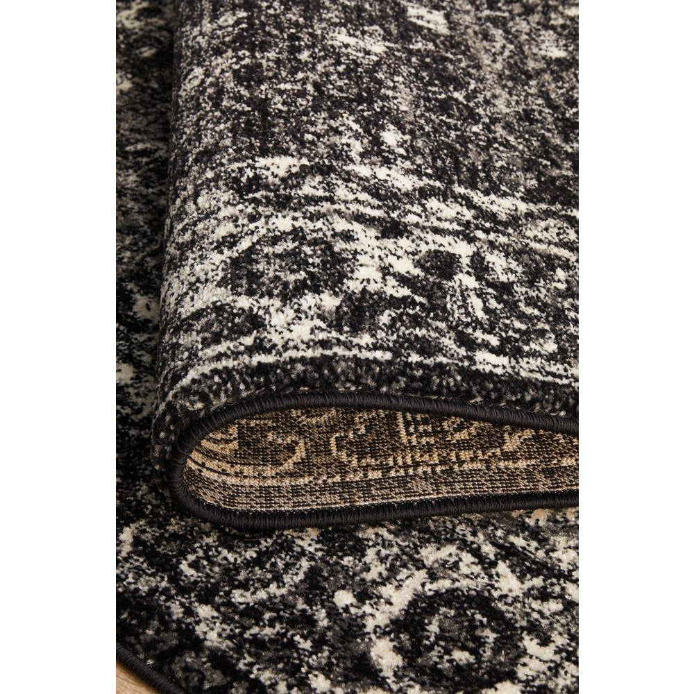 Lisbon Transitional Charcoal Designer Rug - Rugs Of Beauty - 14