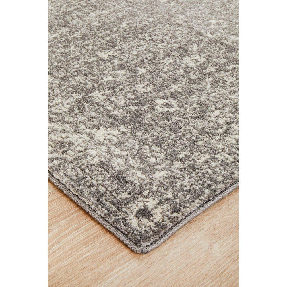 Lusaka Transitional Grey Designer Runner Rug - Rugs Of Beauty - 11