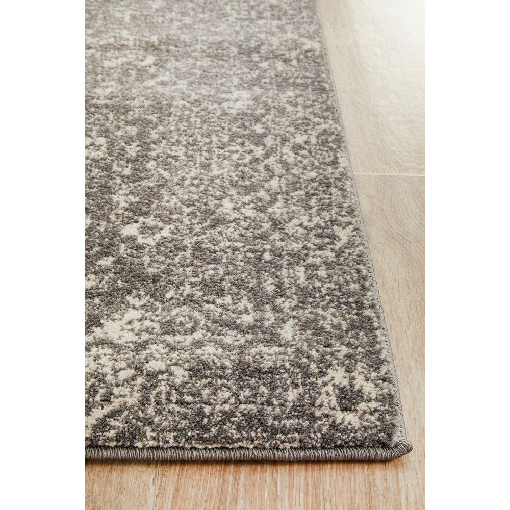 Lusaka Transitional Grey Designer Runner Rug - Rugs Of Beauty - 12