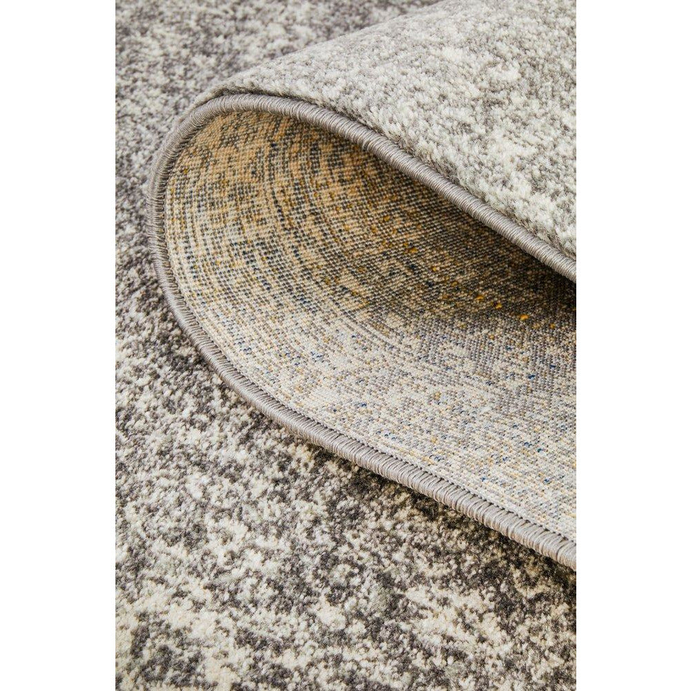 Lusaka Transitional Grey Designer Runner Rug - Rugs Of Beauty - 14