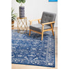 Melaka Navy Blue Transitional Designer Rug - Rugs Of Beauty - 4