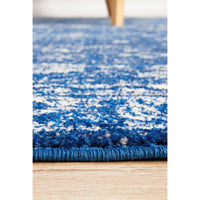 Melaka Navy Blue Transitional Designer Rug - Rugs Of Beauty - 8