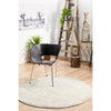 Palermo Transitional Silver Grey Round Designer Rug - Rugs Of Beauty - 3