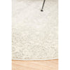 Palermo Transitional Silver Grey Round Designer Rug - Rugs Of Beauty - 5